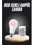 Ambiyans Aydınlatma Rgb LED Lamba Kumandalı Renk Değiştirebilen - BI001V-4YY5B9 1