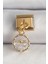 316L Çelik Gold Renk Sallantı Zirkon Taşlı Balina Model Nomination Charm - TJ-BC1339 1