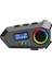Bfs Y30 Kask Kulaklık Bluetooth Motosiklet Kulaklık Rgb Radyolu Intercom 5