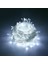 100 Ledli 8 Fonksiyonlu 10 Metre LED Aydınlatma Dekor Lambası (Beyaz) 3