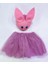 Çocuk Gösteri Kostümü Pembe Tavşan 1