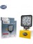 10V-30V Çalışma Lambası Kare 9W (9 Ledli) (100*100*34 Mm) - Hella 1GA357103012 1