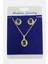 Ieg Oval Zirkon Taşlı Set Kolye 1
