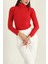Balıkçı Yaka Bluz - Kırmızı 1