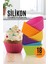 Hsnet Silikon Muffin Kalıbı - Sürekli Kullanım Muffin Kek Kalıbı 18 Adet 1