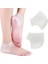 Silikon Topuk Çorabı Beyaz Renk 2