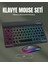 Rgb Aydınlatmalı Şarjlı Kablosuz Klavye ve Mouse Seti – Modern ve Kompakt Tasarım 1