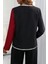 V Yaka Pulpayet Detaylı Ithal Krep Bluz - Kırmızı 3