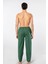 Erkek Dokuma Pijama Tek Alt 2240/YEŞIL 4 4