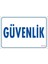 Güvenlik Uyarı Levhası 17,5X25 KOD:1717 1