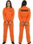 Turuncu Mahkum Kostümü | Kadın Hapishane Turuncu Kıyafeti Kostümü 3