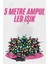 5 Metre Ampul LED Işık Renkli Rgb Çok Renkli LED Aydınlatma 2