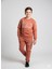 Tarçın Rengi Çift Cepli Çocuk Takımı – Sweatshirt & Jogger Alt, 5–14 Yaş 1