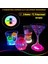 Renkli LED Işıklı Bardak Altlığı - 12 Adet, Pilli 1