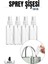 Püskürtücü Boş Sprey Şişe 100 ml 4 Adet 1
