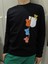 Sevimli Firari Ayıcıklar Baskılı Pamuklu Unısex Uzun Kollu Çocuk Tişört (Sweatshirt) 2