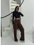 Fitilli Şardonlu Pantolon Kahve A4058 2