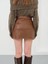 Kontrast Deri Etek Kahve W260015 7