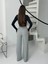 Fitilli Şardonlu Pantolon Gri A4058 2