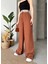 Flamlı Kahve Pantolon 2