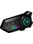 X3 Motor Kask Kulaklık Rgb Modlu Su Geçirmez 5.3 Bluetooth Intercom 1