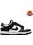 Nike Dunk Low Black White 1
