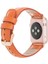 Apple Watch Uyumlu Deri Kordon 42-44-45MM F5 Taba 2