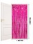 Fuşya Renk Ekstra Metalize Parlak Saçaklı Arka Fon Perde Ithal A Kalite 1x2 Metre (5224) 3