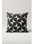 Siyah Beyaz Modern Bauhaus Desenli Kırlent Kılıfı 45X45 cm 1