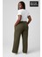Kadın Büyük Beden Rahat Kesim Lastikli Bel Paça Reçmeli Eşofman Altı SPR26EAK952 2