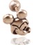 Liu S 16 Micky Gümüş Piercing – 925 Ayar, Minimal Tasarım, Ithal Ürün (MS3831) 2