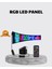 Rgb LED Panel – Çok Renkli, Kumandalı, USB Bağlantılı Yazı ve Gıf Gösterimli Akıllı Lamba 1