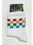 Ieg Renkli Küp Desenli Kolej Çorap 8*28 1