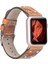 Apple Watch Uyumlu Deri Kordon Cross 42-44-45MM St V18 5