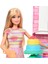 HJY94 Barbie Brooklyn ve Malibu Pasta Yapıyor Oyun Seti 4