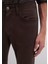 Jake Mavi Black Koyu Kahverengi Gabardin Pantolon 0042290686 9