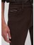 Jake Mavi Black Koyu Kahverengi Gabardin Pantolon 0042290686 10