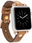 Apple Watch Uyumlu Deri Kordon 38-40-41MM Gt G19 Taba 1