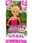 Cute Girl Pembe Balonlu Sarışın Mini Bebek 4