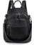 Barcelona Orta Boy Çok Cepli Omuz Askılı Spor ve Günlük Kadın Sırt Çantası Siyah 2