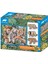 Vahşi Kediler Figür Set ve 100 Parça Puzzle (2 Adet) 2