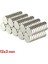 N35 12X2 mm Neodyum Mıknatıs 250 Adet, Yuvarlak, Nikel Kaplamalı Kaliteli ve Dayanıklı Ürün 1