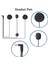 Jack Girişli 3.5mm Intercom Kulaklığı BT31,BT22,BT35 Uyumlu Motorsiklet Kask Yedek Mikrofon 1