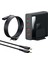 CH-1802 100W 2xusb 2xtype-C Girişli Powigan Hızlı Şarj Cihazı Istasyonu Siyah 2