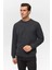 O Yaka Selanik Erkek Sweat SW2013700010 Antrasit 2