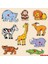 CS-1009 Safari Hayvanları Ahşap Yapboz 1