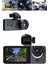 Araç Içi Dikiz Kamerası Sürüş Kaydedici 3 Lensli Dvr Kamera 2