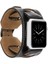 Apple Watch Uyumlu Deri Kordon 42-44-45MM Cuff Rst1 4