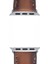 Apple Watch Uyumlu Deri Kordon 42-44-45MM SM26 Kahve 4