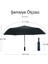 12 Telli Rüzgara Dayanıklı Güçlendirilmiş Fiber Iskeletli Uv Korumalı Su Itici Kaplamalı Tam Otomatik Tek Tuşla Açılan Katlanabilir Şemsiye – Dayanıklı Yapı ve Bez Taşıma Kılıflı Kompakt Model 4